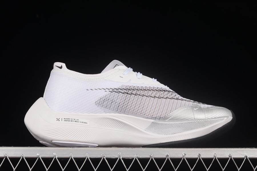 CU4123-100 Nike ZoomX VaporFly NEXT% 2 White/Metallic Silver - FavSole.com