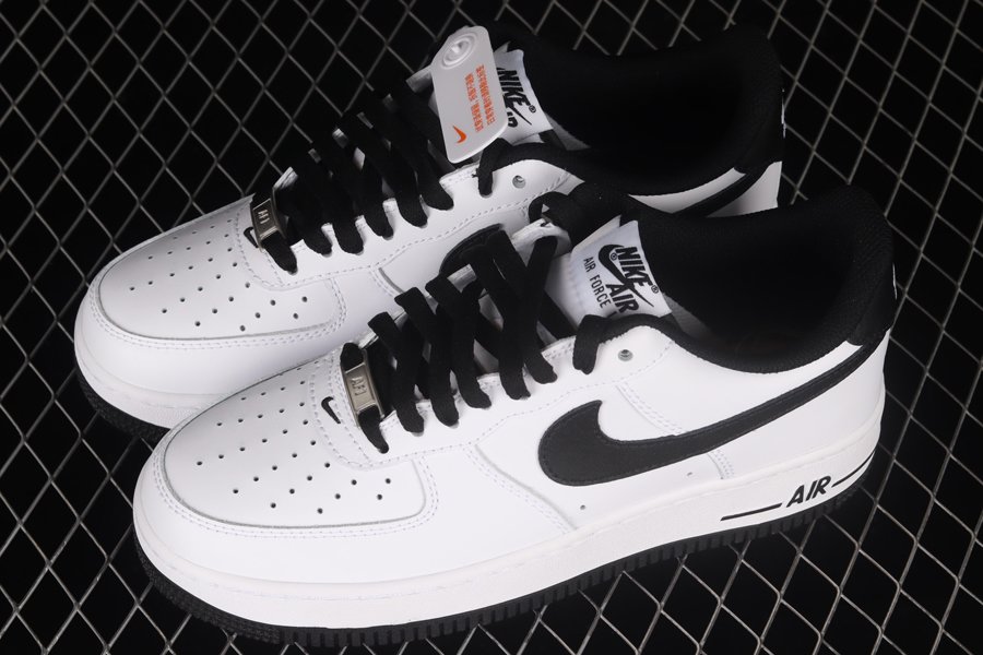 DH7561-102 Classic And Simple Nike Air Force 1 Low White Black ...