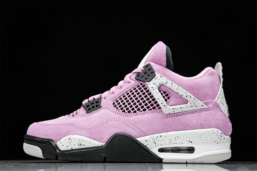 AQ9129-501 Pink Air Jordan 4 Orchid