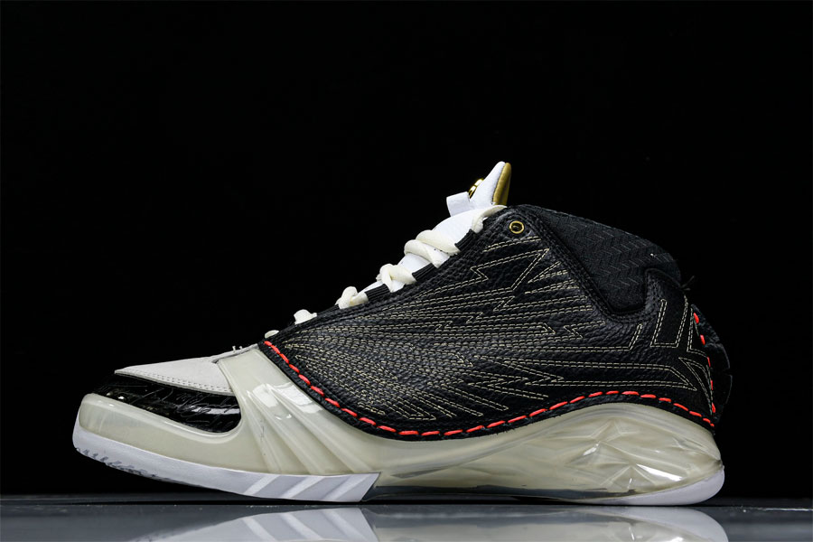 Titan x Air Jordan XX3 23 Black-Sail-White-Metallic Gold